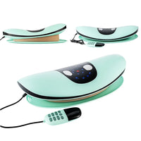 Electric Lumbar Traction Massager with Vibration and Heat