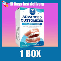Realistic Temporary Denture Set for a Confident Smile
