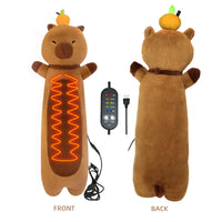 Heated Capybara Plush for Period Cramp Relief