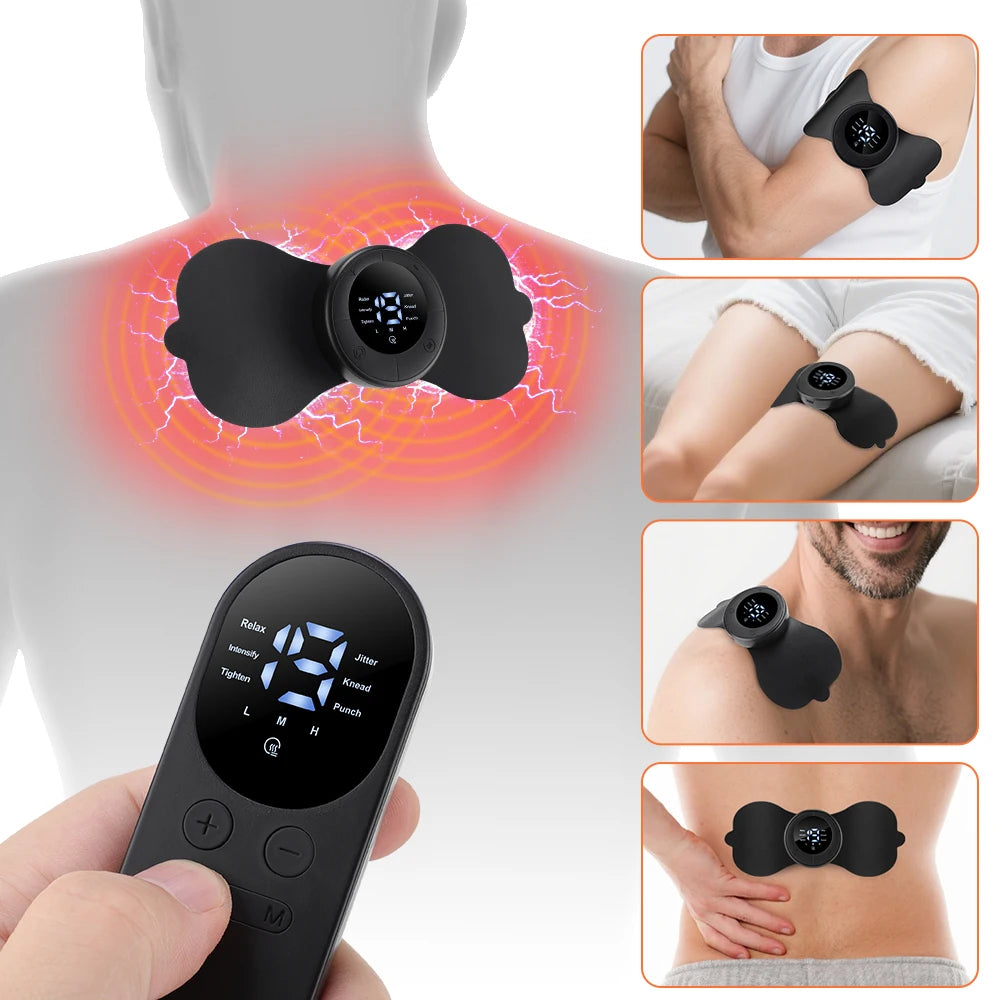 Wireless EMS Heating Pulse Massager for Neck and Back Pain - 7