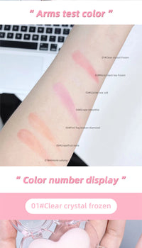 Heart-Shaped Water-Luminous Blush & Highlighter Cream
