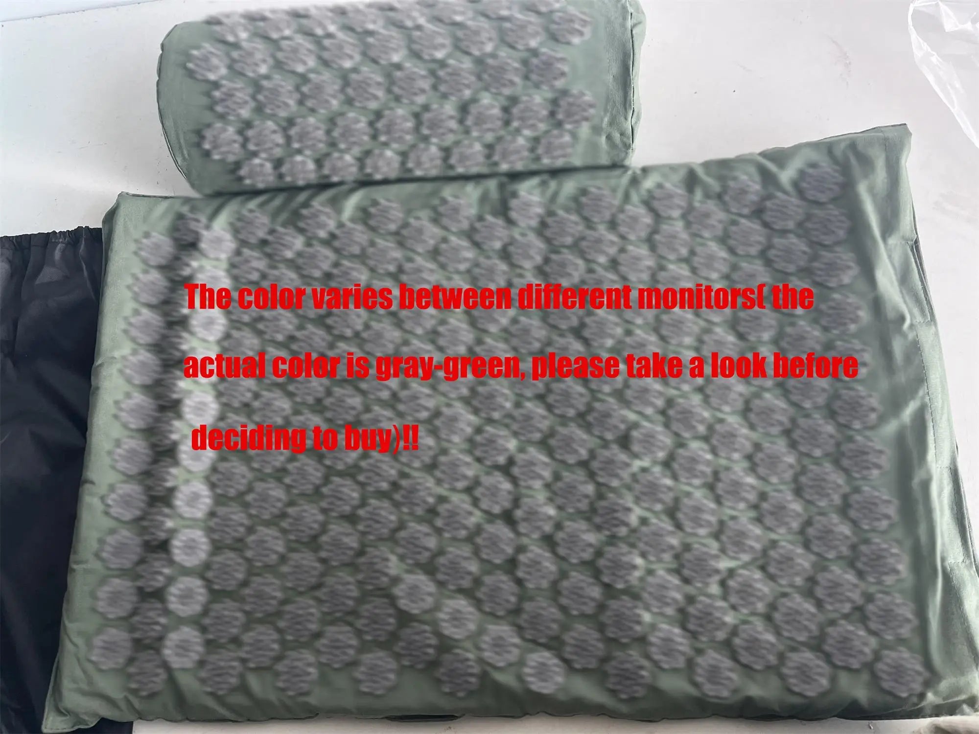 Acupressure Massage Mat and Pillow Set for Muscle Relief - 7