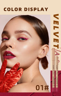 12-Color Waterproof Matte Lip Liner Pencil Set