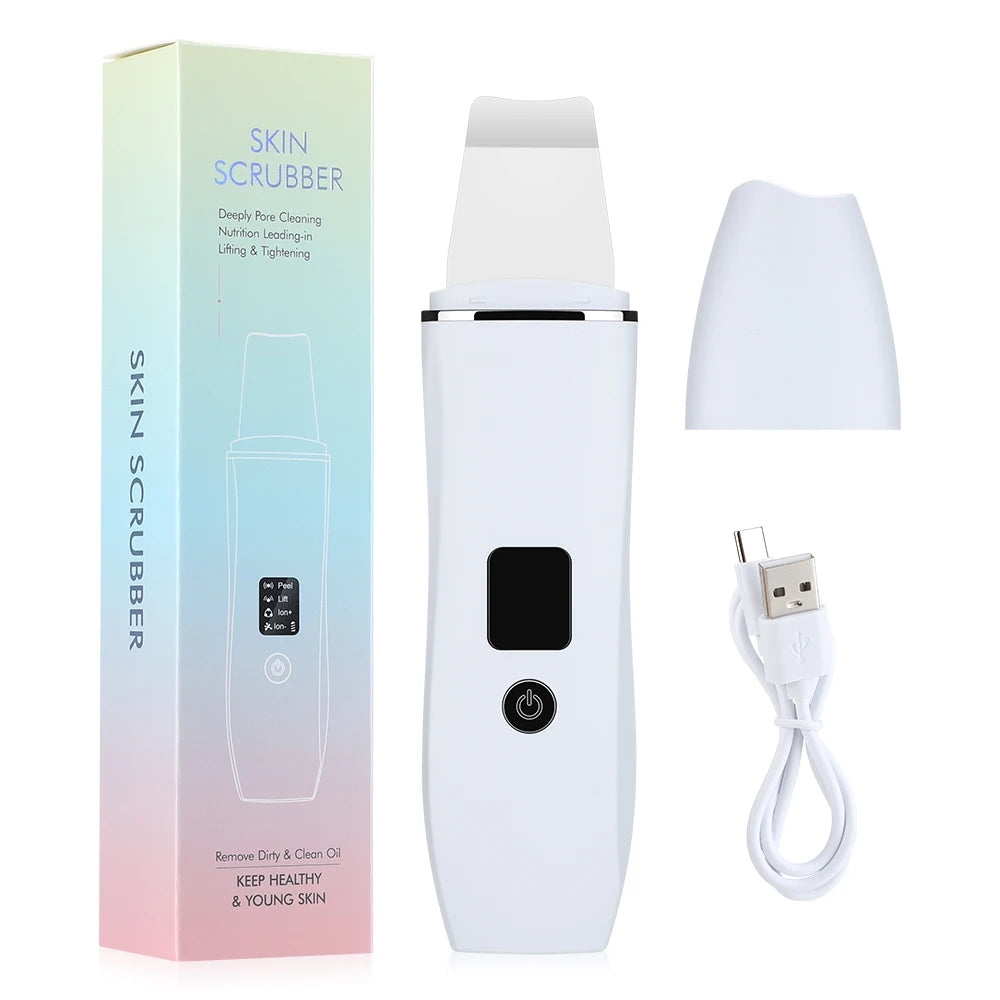 Ultrasonic Facial Skin Scrubber for Deep Pore Cleansing - 13