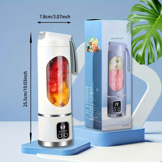Portable USB Rechargeable Mini Blender with Digital Display