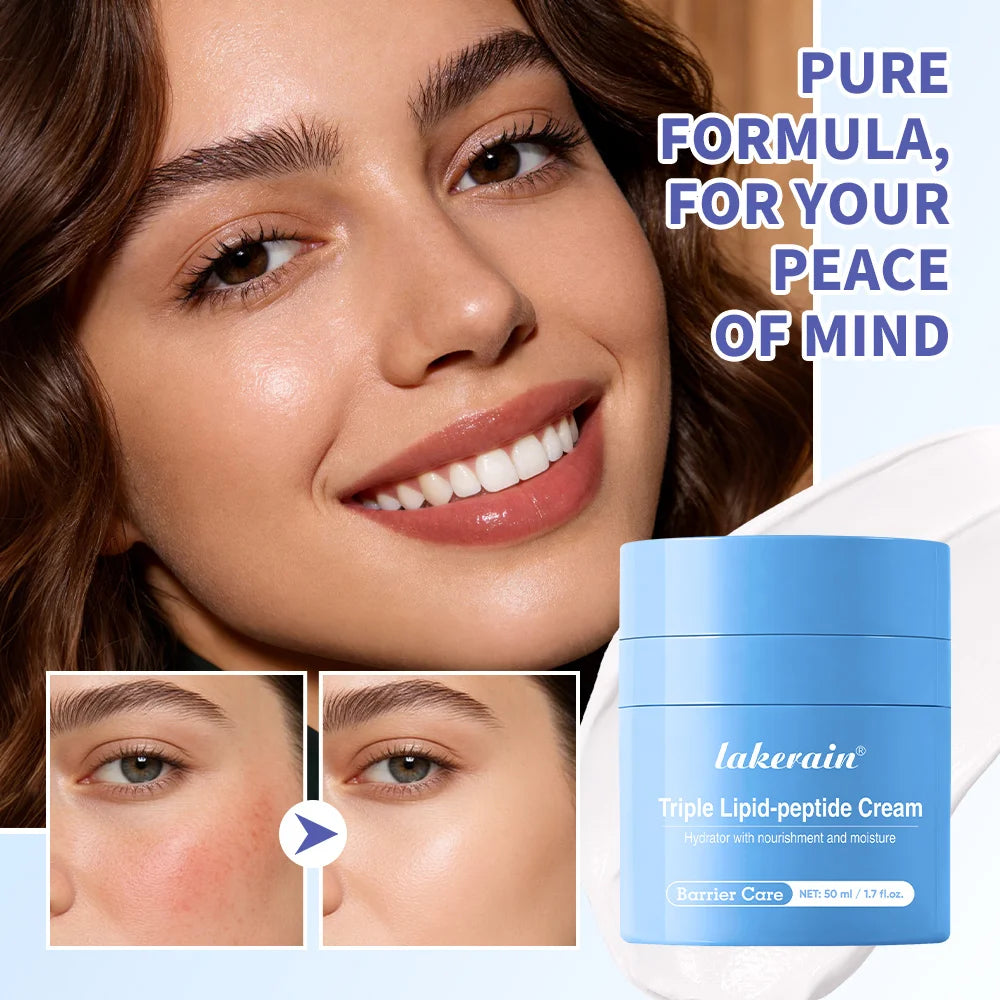 Triple Lipid Peptide Moisturizing Cream for Dry Sensitive Skin - 2