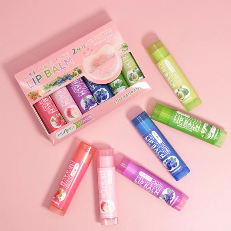 Fruit-Infused Hydrating Lip Balm Set - 1