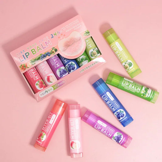 Fruit-Infused Hydrating Lip Balm Set