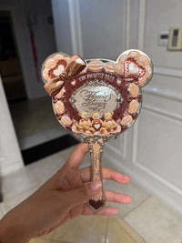 Enchanted Handheld Makeup Mirror for Precise Beauty