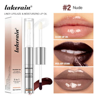 2-in-1 Waterproof Peel-Off Lip Stain and Hydrating Oil
