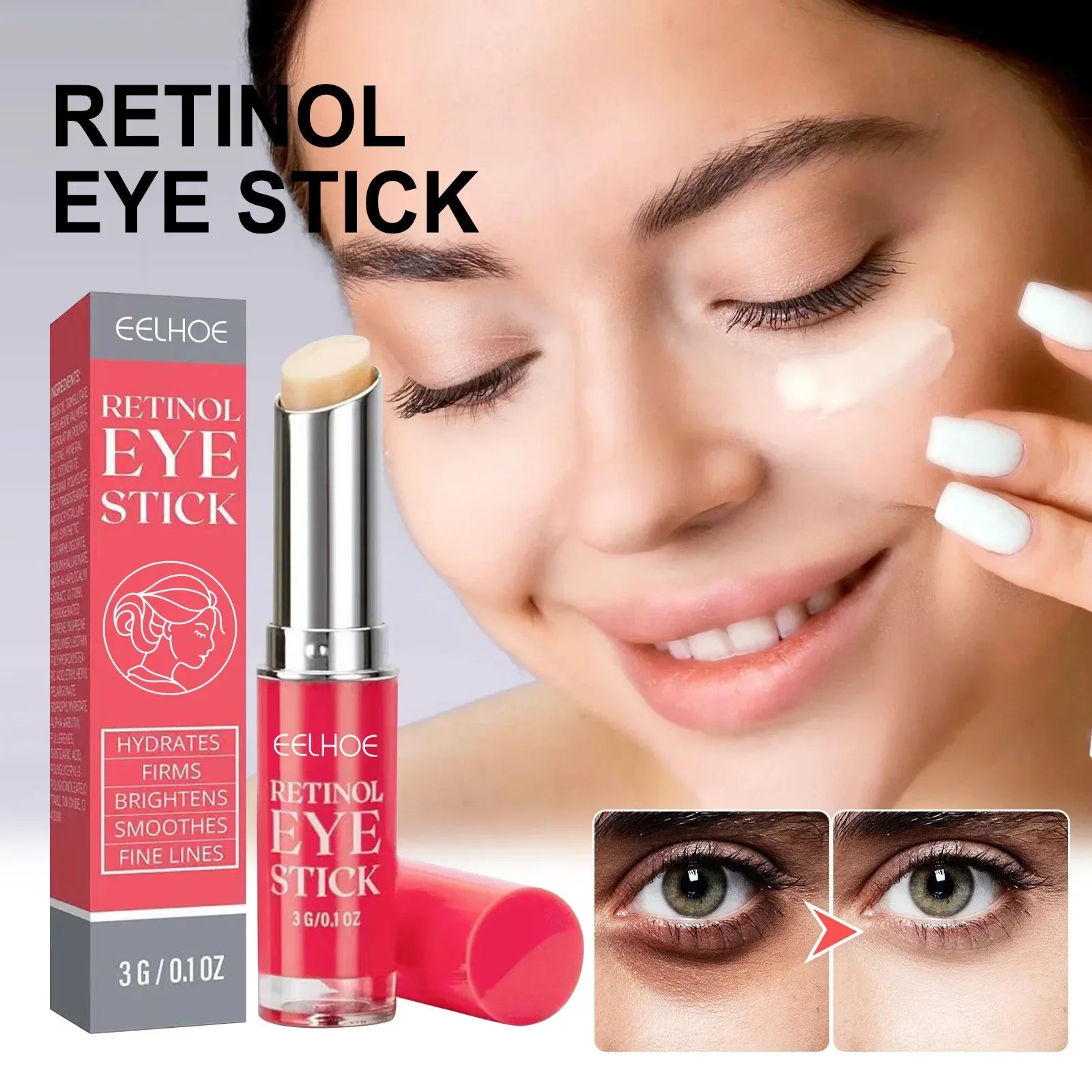 Retinol Anti-Aging Eye Balm for Dark Circles and Puffiness - 7