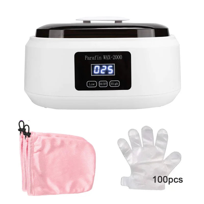 Professional Paraffin Wax Bath Warmer for Hands and Feet Spa - 29