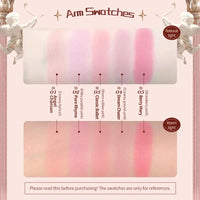 Embossed Strawberry Rococo Makeup Blush Powder