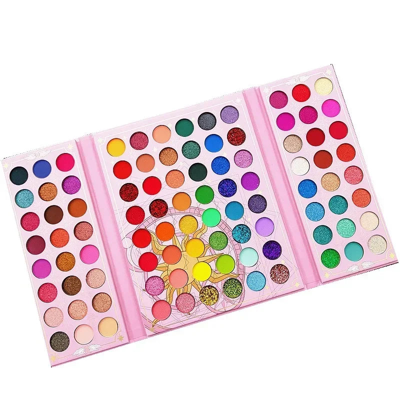 96-Color Professional Eyeshadow Palette for Every Occasion - 5