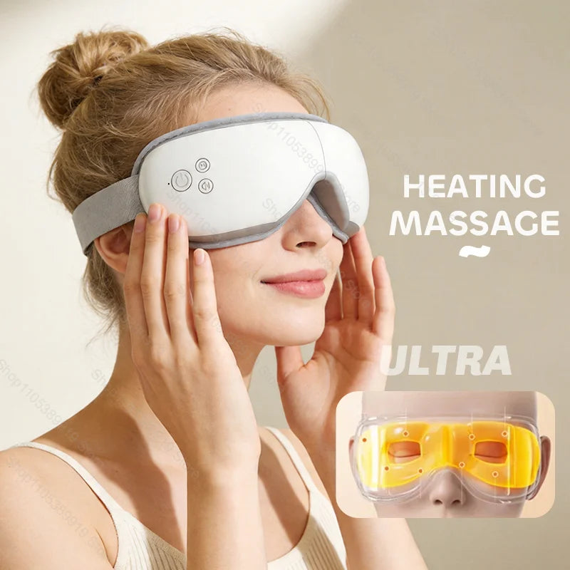 Heated Eye Massager for Tension and Fatigue Relief - 1