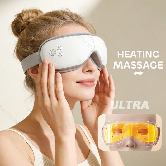 Heated Eye Massager for Tension and Fatigue Relief