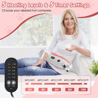 USB Heated Cat Plush Pillow for Period Cramp Relief