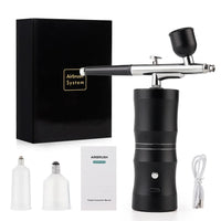 Portable Mini Airbrush Kit for Nail Art and Makeup