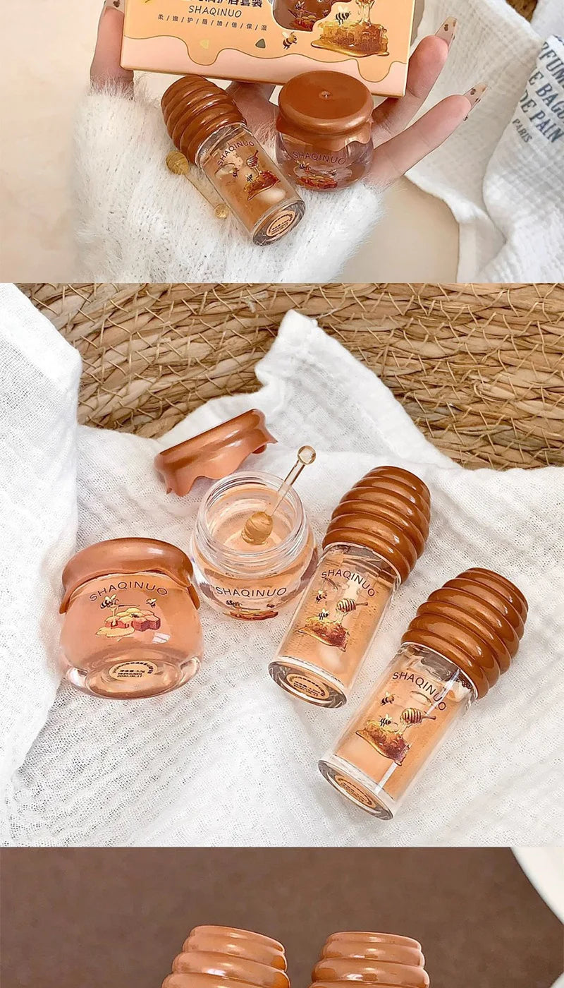 Honey Moisturizing Lip Care Repair Set - 13
