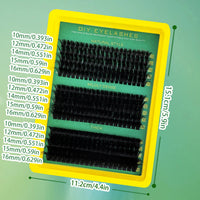 DIY Mega Volume Eyelash Cluster Extension Kit
