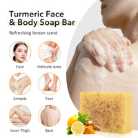 Turmeric Kojic Acid Brightening Soap for Dark Spots