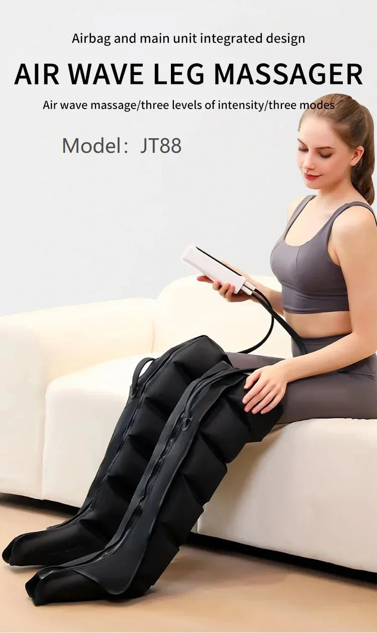 Electric Air Compression Leg Massager for Deep Tissue Recovery - 5