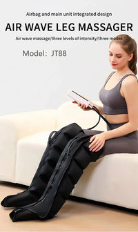 Electric Air Compression Leg Massager for Deep Tissue Recovery