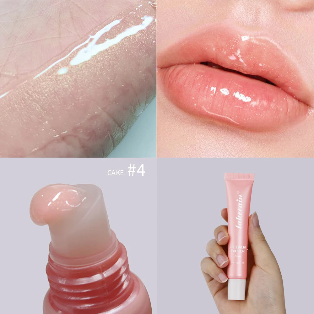 Hydrating Butter Lip Balm for Soft Glossy Lips - 4