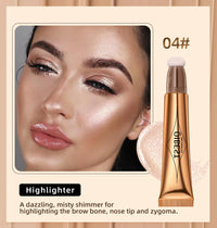 Liquid Contour, Blush and Highlighter Wand with Cushion Applicator