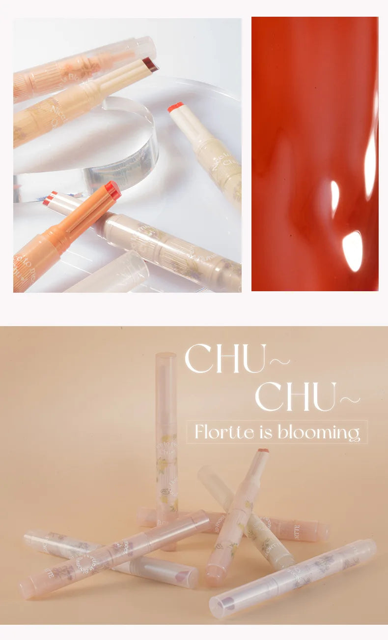 Mirror Shine Heart Shape Moisturizing Lipstick Pencil - 25