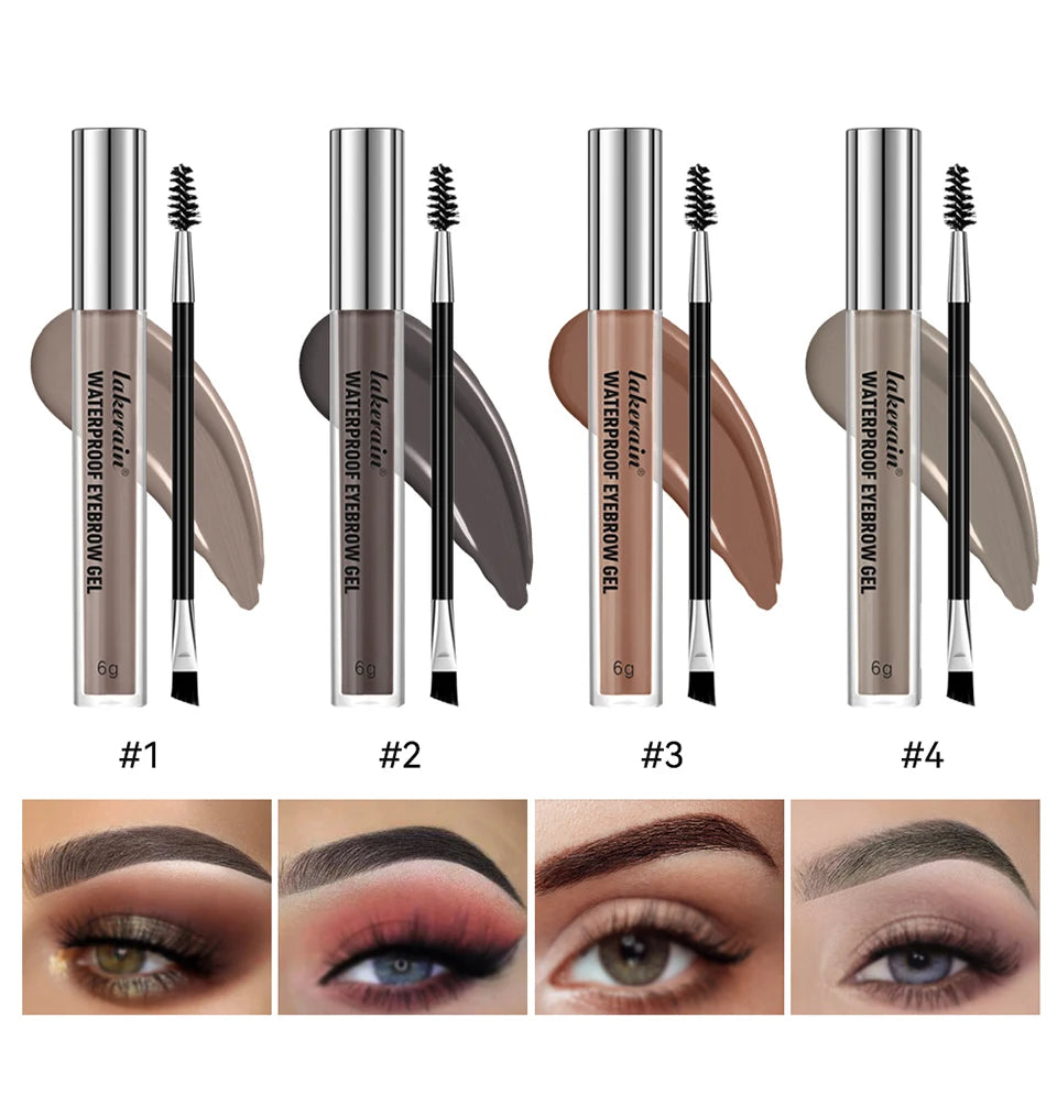 Waterproof Long-Lasting Eyebrow Tint Gel - 10