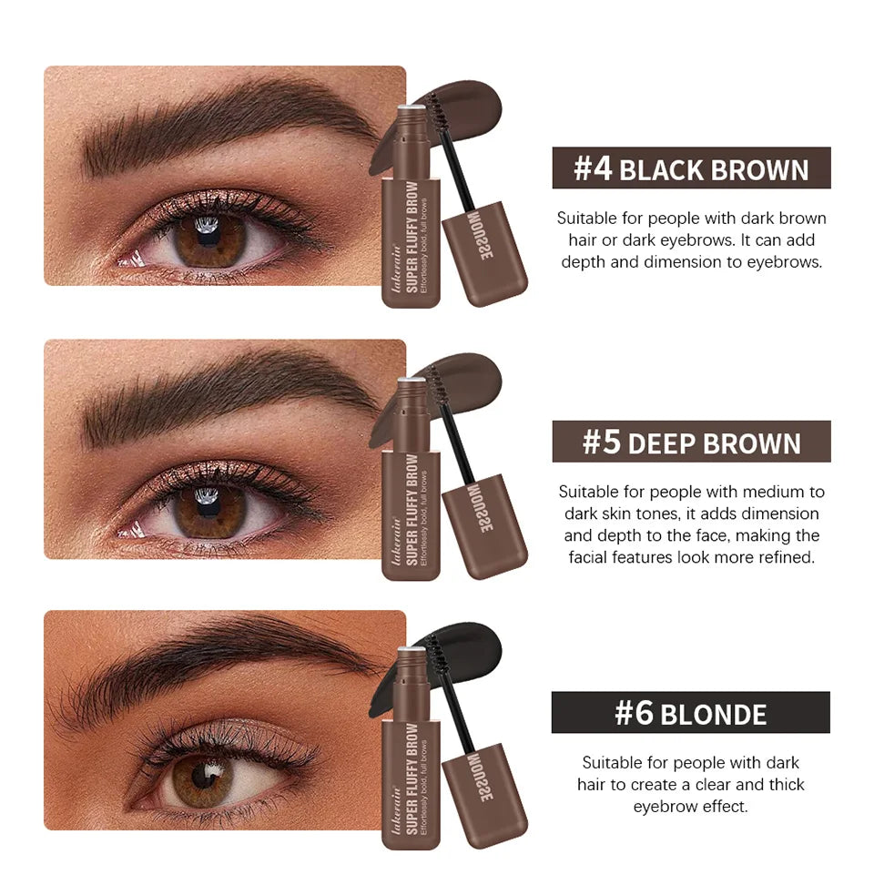 Waterproof Volumizing Eyebrow Mousse for Fluffy Brows - 10