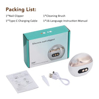 Automatic Electric Nail Clipper and Trimmer for All Ages