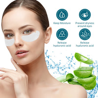 50-Pair Hydrogel Eye Patches for Eyelash Extensions