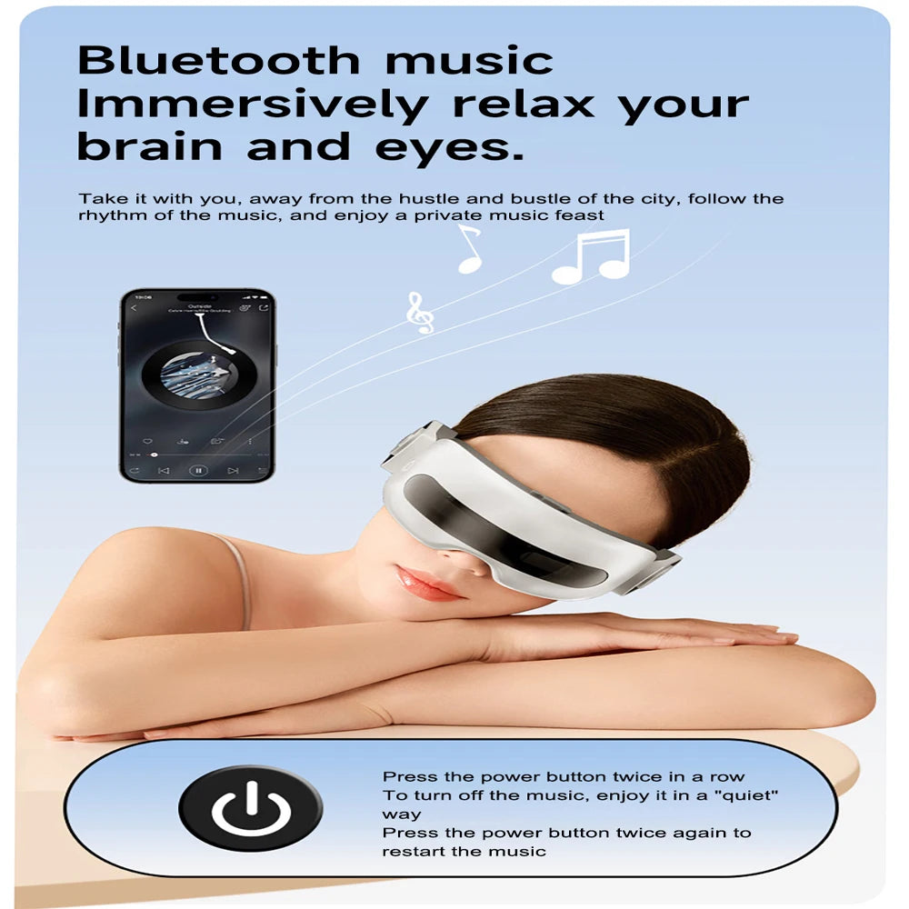 Smart Steam Eye Massager for Fatigue and Dry Eyes - 6
