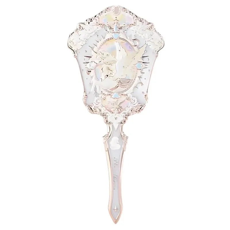 Cute Teddy Bear Handheld Makeup Mirror - 21