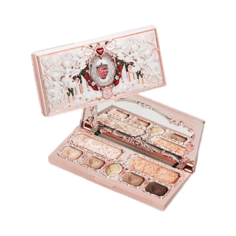 All-in-One Strawberry Cupid Face and Eyeshadow Palette