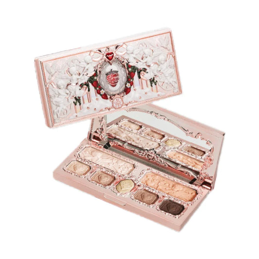 All-in-One Strawberry Cupid Face and Eyeshadow Palette