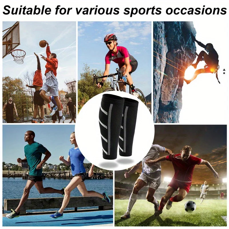 Compression Calf Sleeves for Running and Sports - 5