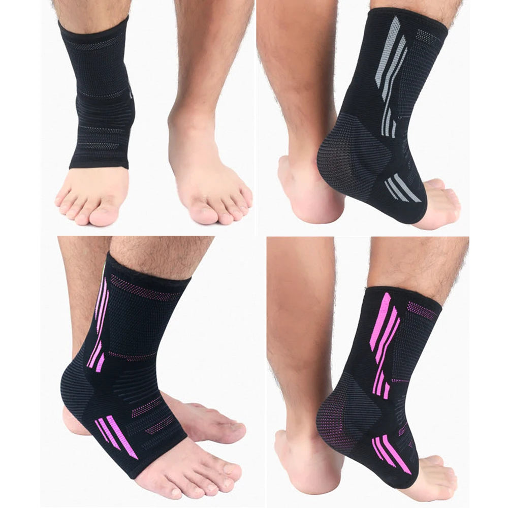 Ankle Compression Support Sleeve for Pain Relief - 24