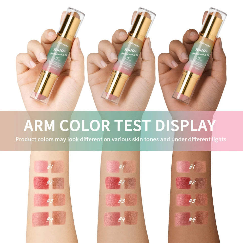 Dual-Ended Cream Blush and Bronzer Stick - 14