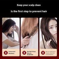 Infrared Red Light Therapy Hair Growth Scalp Massager Comb