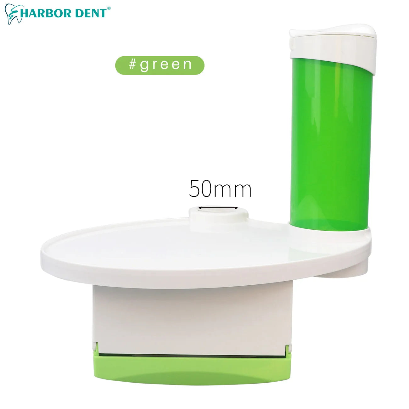 Dental Chair Mountable Organizer Tray and Tissue Holder - 16