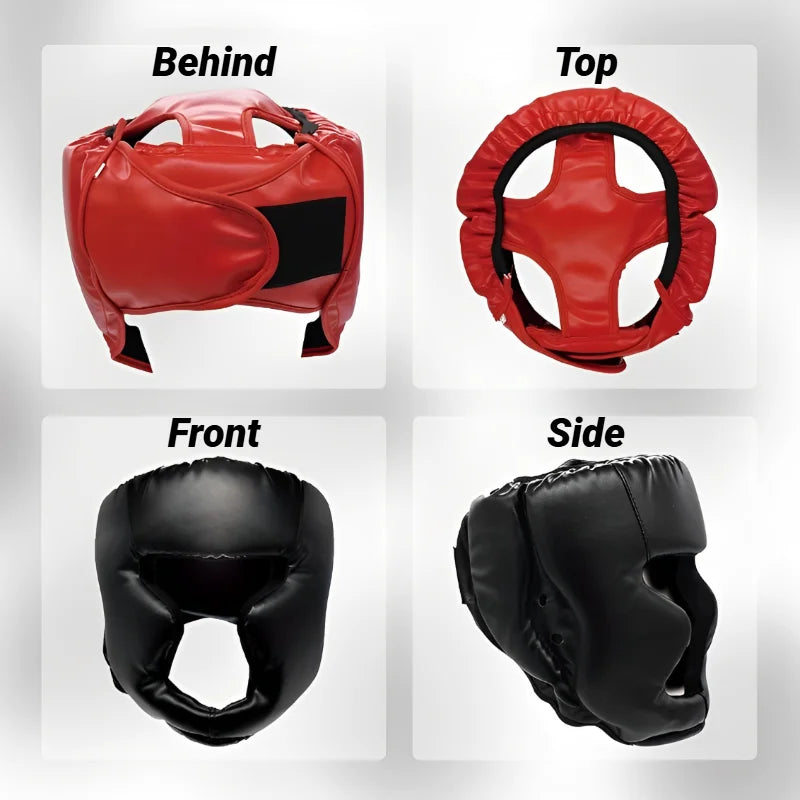 Professional Protective Boxing Headgear for Combat Training - 5