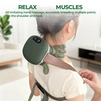 Wireless Hand-Shaped Trapezius and Neck Massager