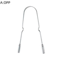 Professional Metal Tongue Scraper for Fresh Breath