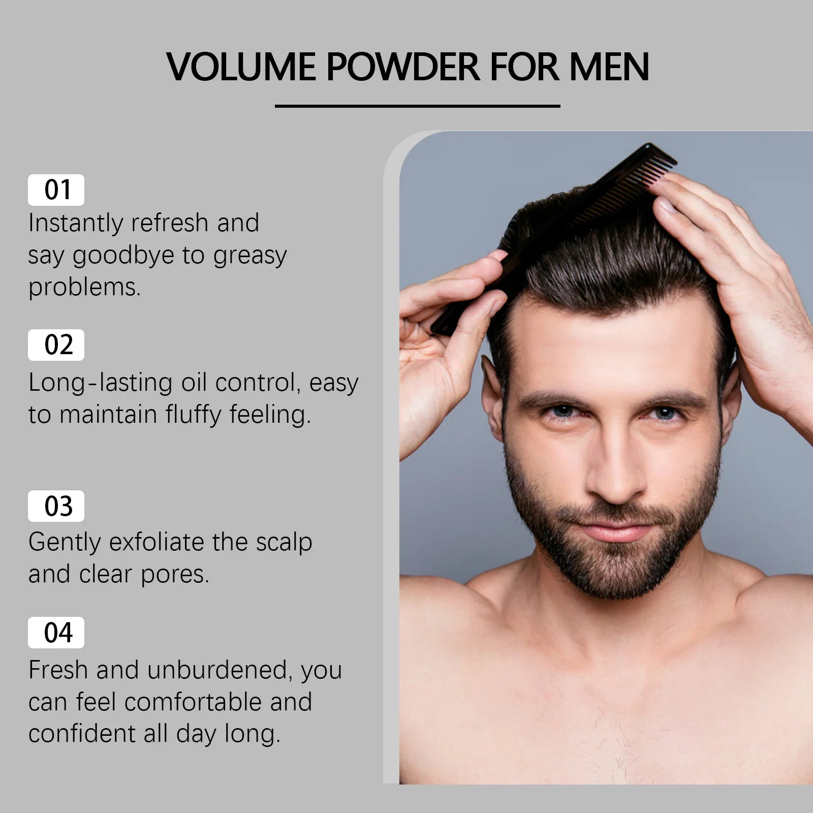 Volumizing Dry Shampoo Powder for Fine Hair - 4