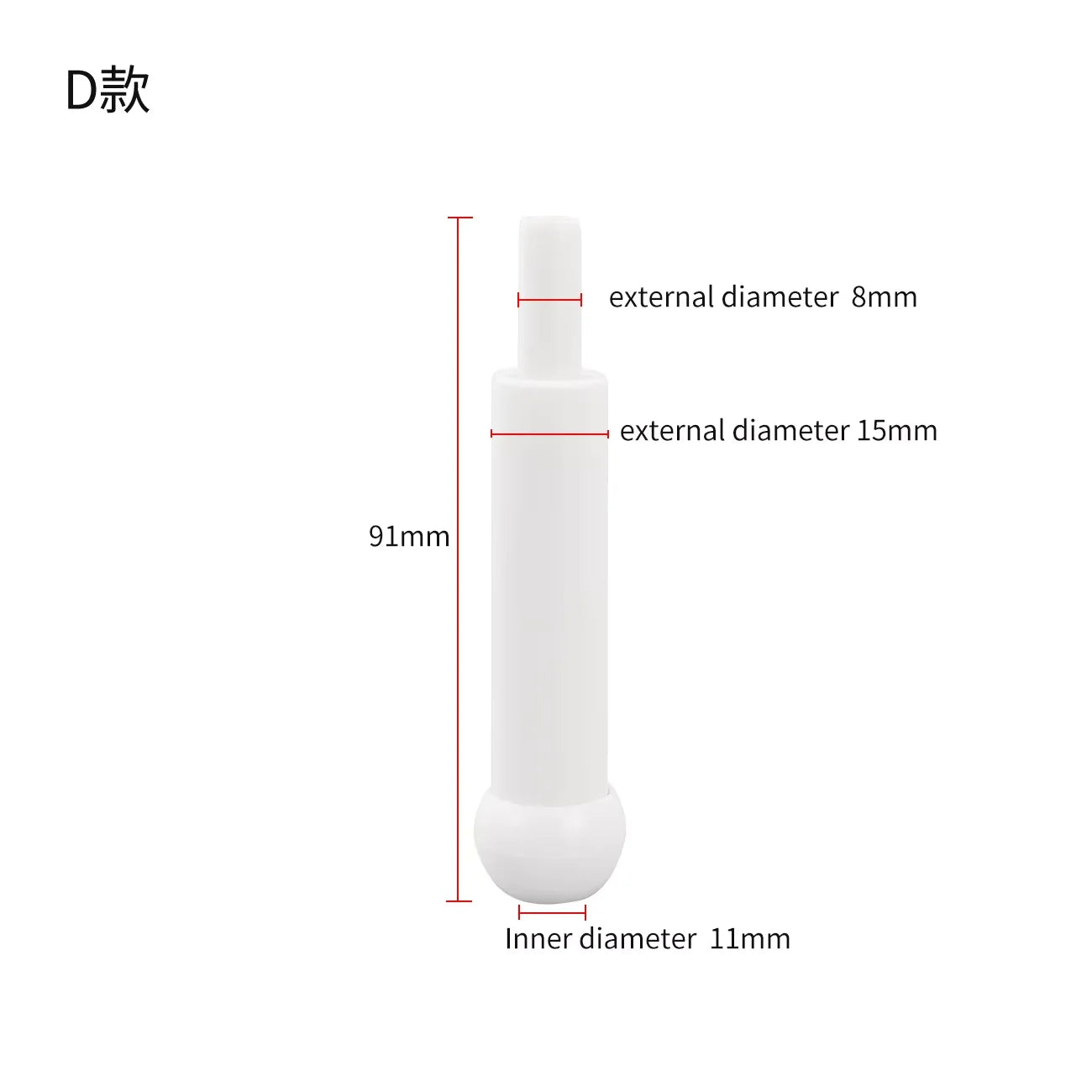 Dental Saliva Ejector Suction Handle Set - 10