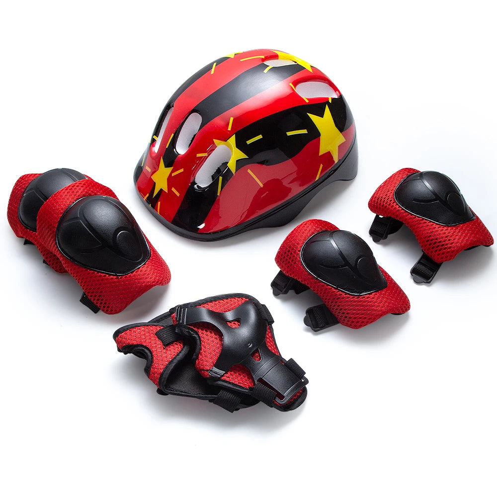 Kids Protective Helmet and Safety Gear Set for Sports - 13