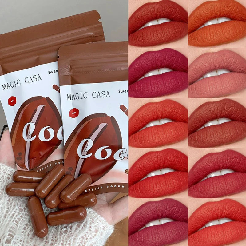10-Color Capsule Lipstick Set - 2
